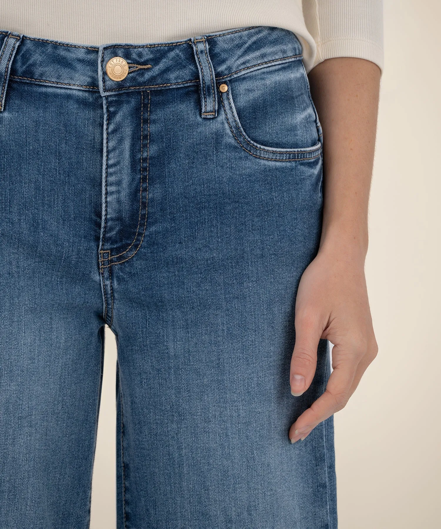 Maya High Rise Wide Leg, Petite sold by Kut from the Kloth product image thumbnail 4