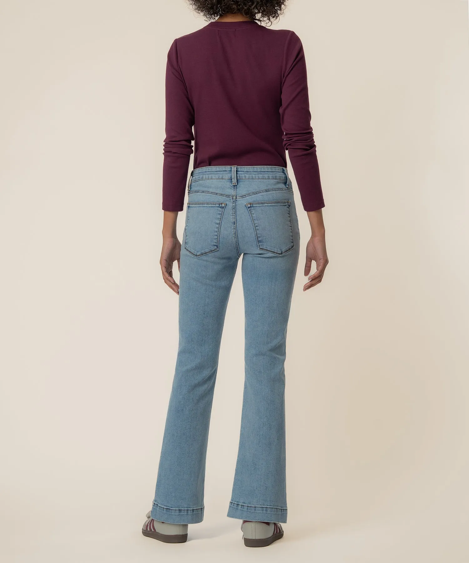 Stella High Rise Flare, Exclusive sold by Kut from the Kloth product image thumbnail 3