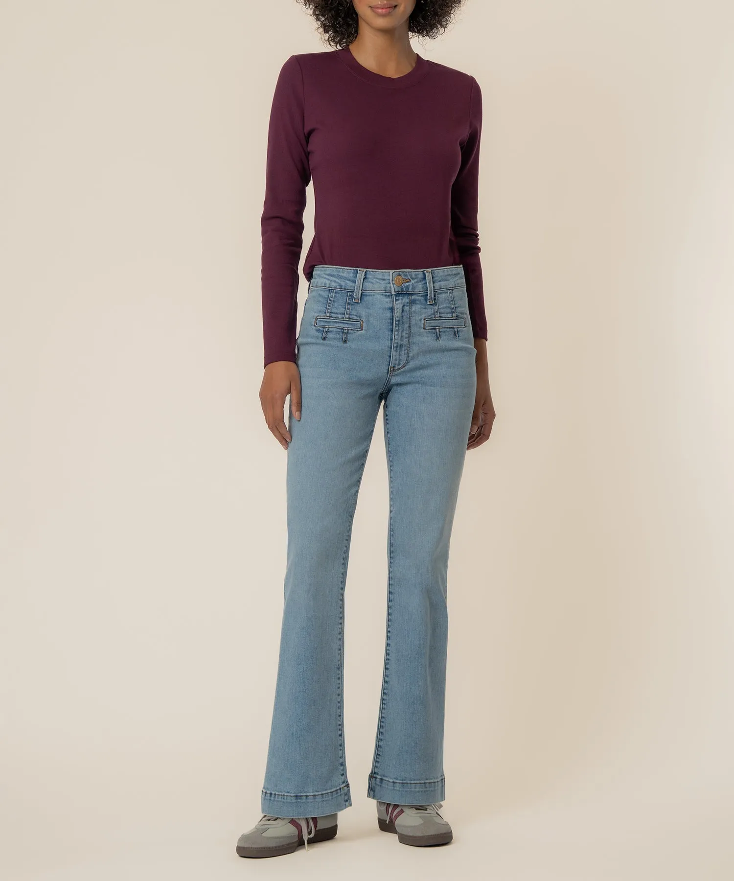 Stella High Rise Flare, Exclusive sold by Kut from the Kloth