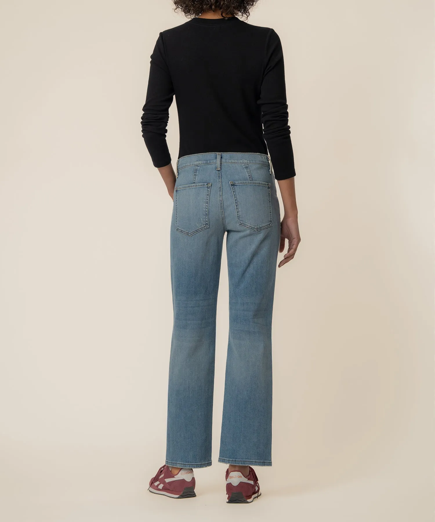 Avery High Rise Straight Leg, Exclusive sold by Kut from the Kloth product image thumbnail 3