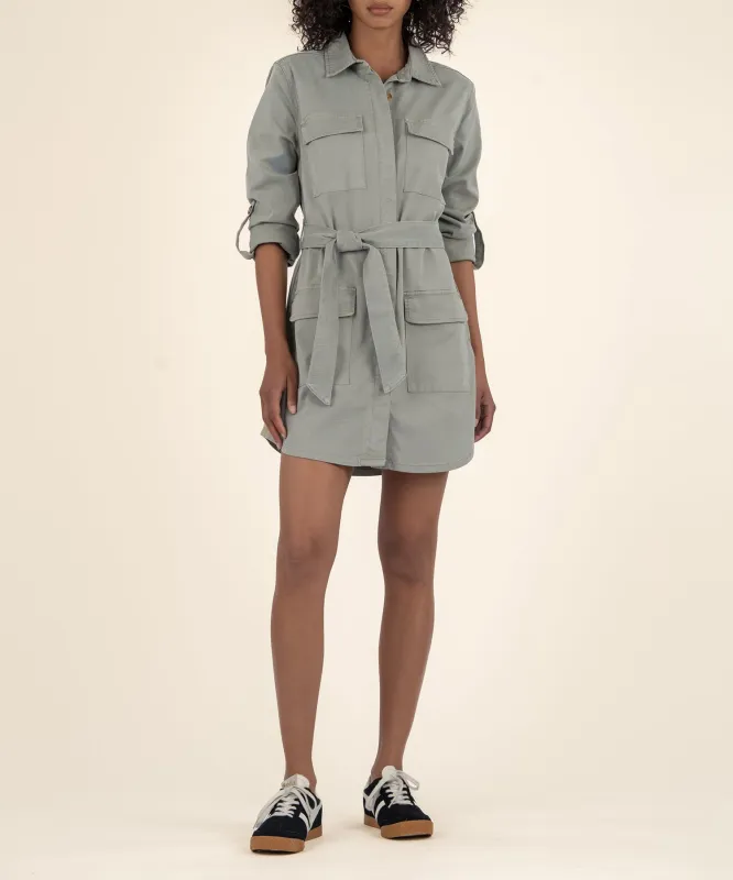 Alva Cargo Belted Dress- FINAL SALE sold by Kut from the Kloth