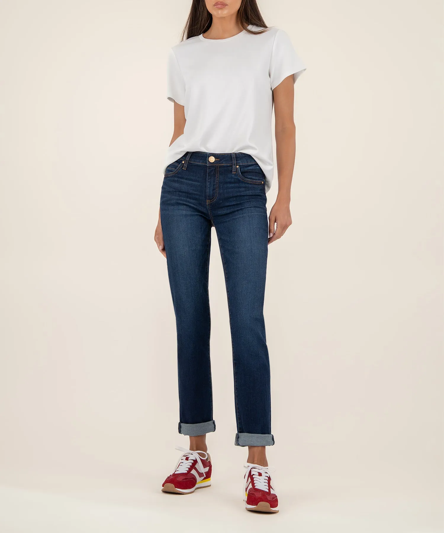 Catherine Mid Rise Boyfriend sold by Kut from the Kloth