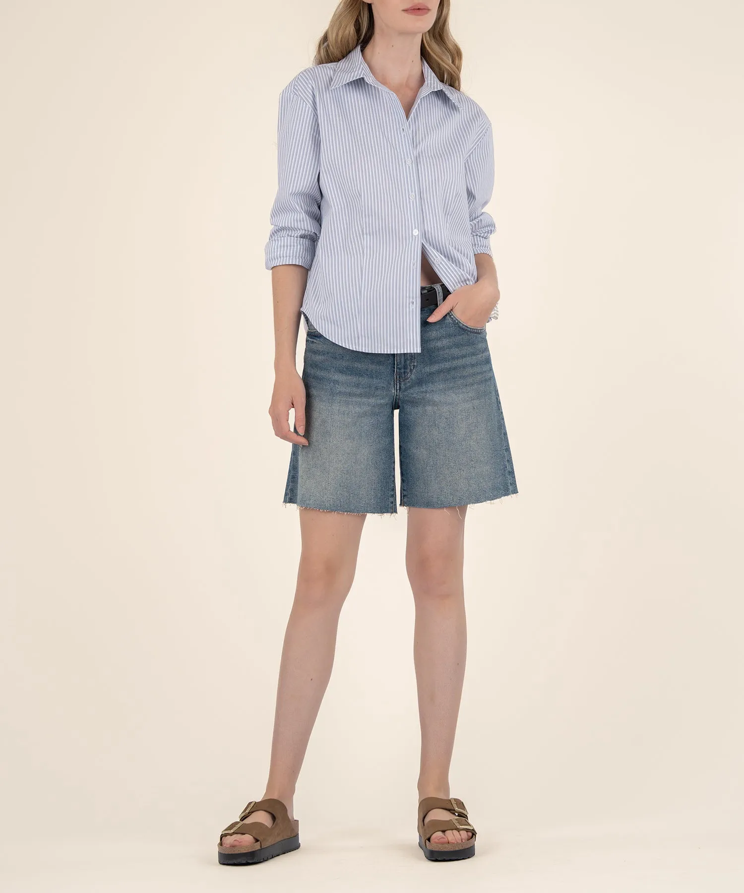 Hailey High Rise Bermuda, Exclusive- FINAL SALE sold by Kut from the Kloth