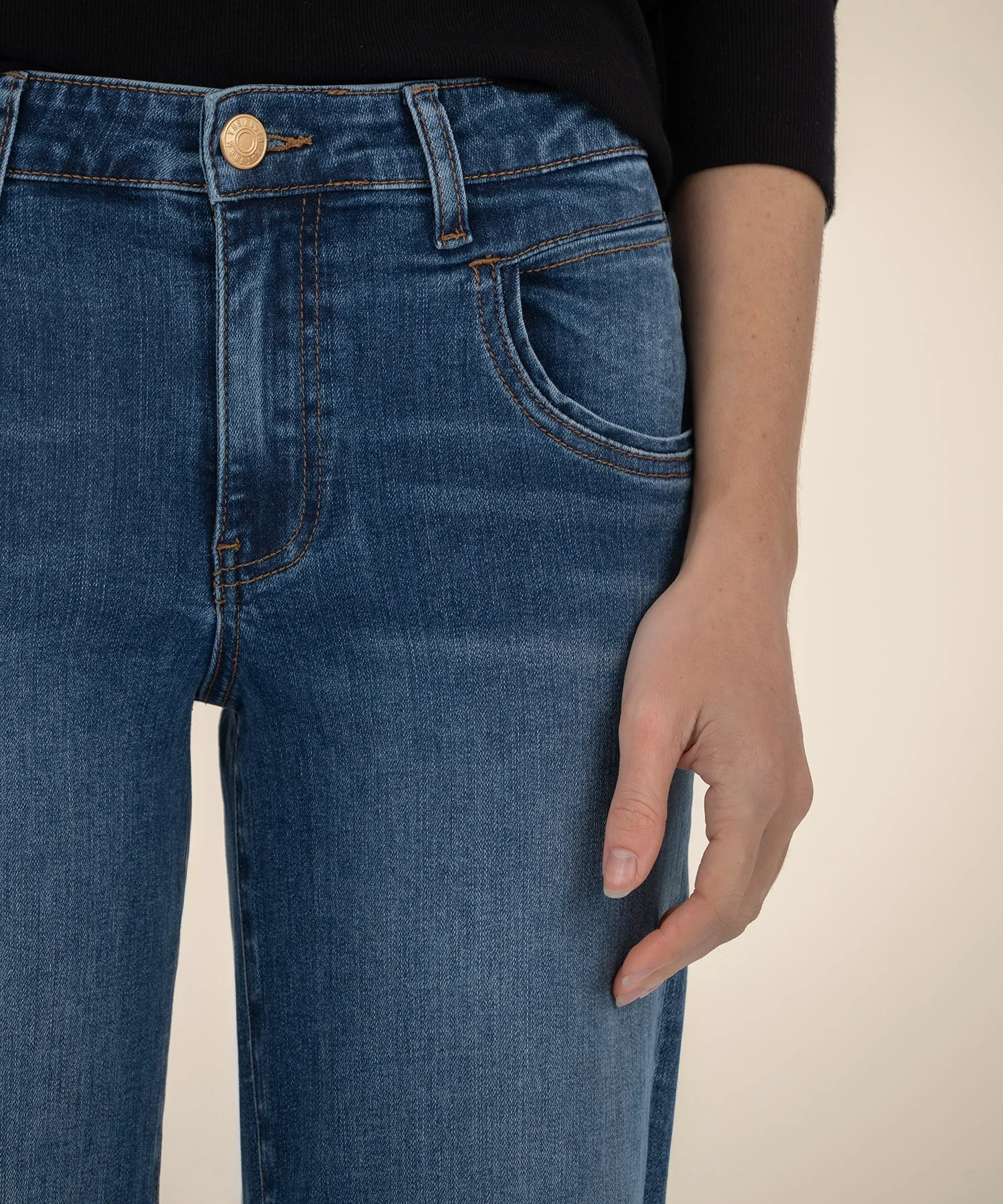 Jodi High Rise Straight Leg, Petite sold by Kut from the Kloth product image thumbnail 4