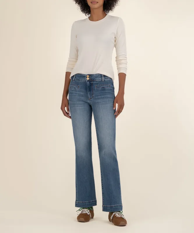 Kelsey High Rise Flare - Holiday Doorbuster (FINAL SALE) sold by Kut from the Kloth