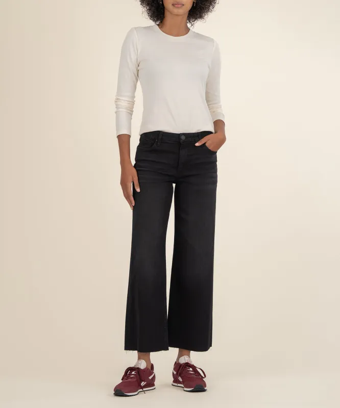 Meg High Rise Wide Leg, Petite sold by Kut from the Kloth