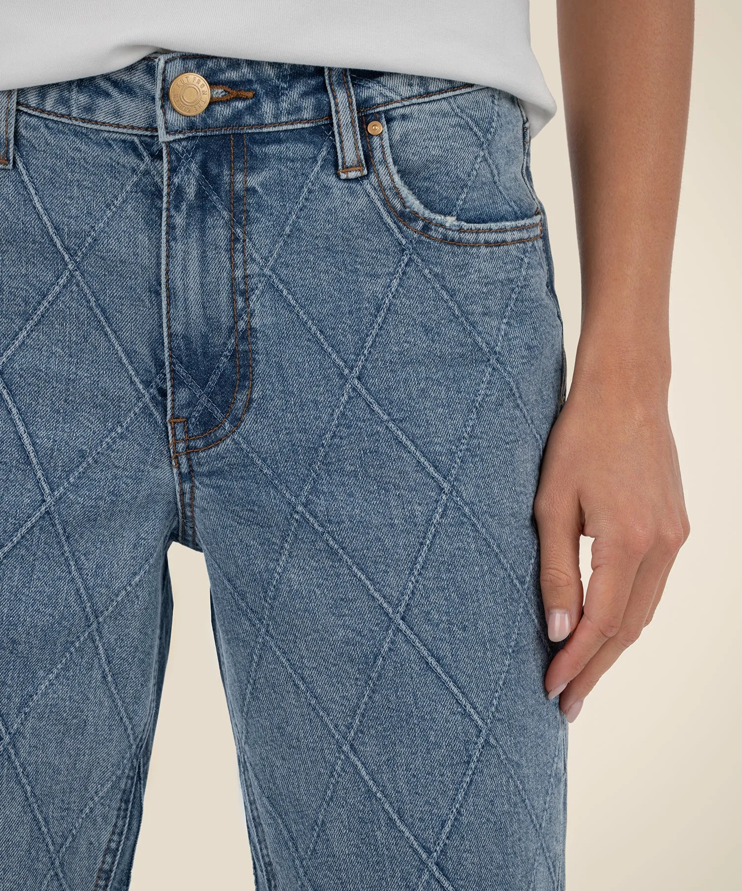 Kelsey High Rise Ankle Flare sold by Kut from the Kloth product image thumbnail 4