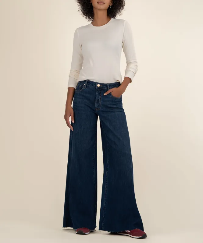 Blake High Rise Super Wide Leg sold by Kut from the Kloth