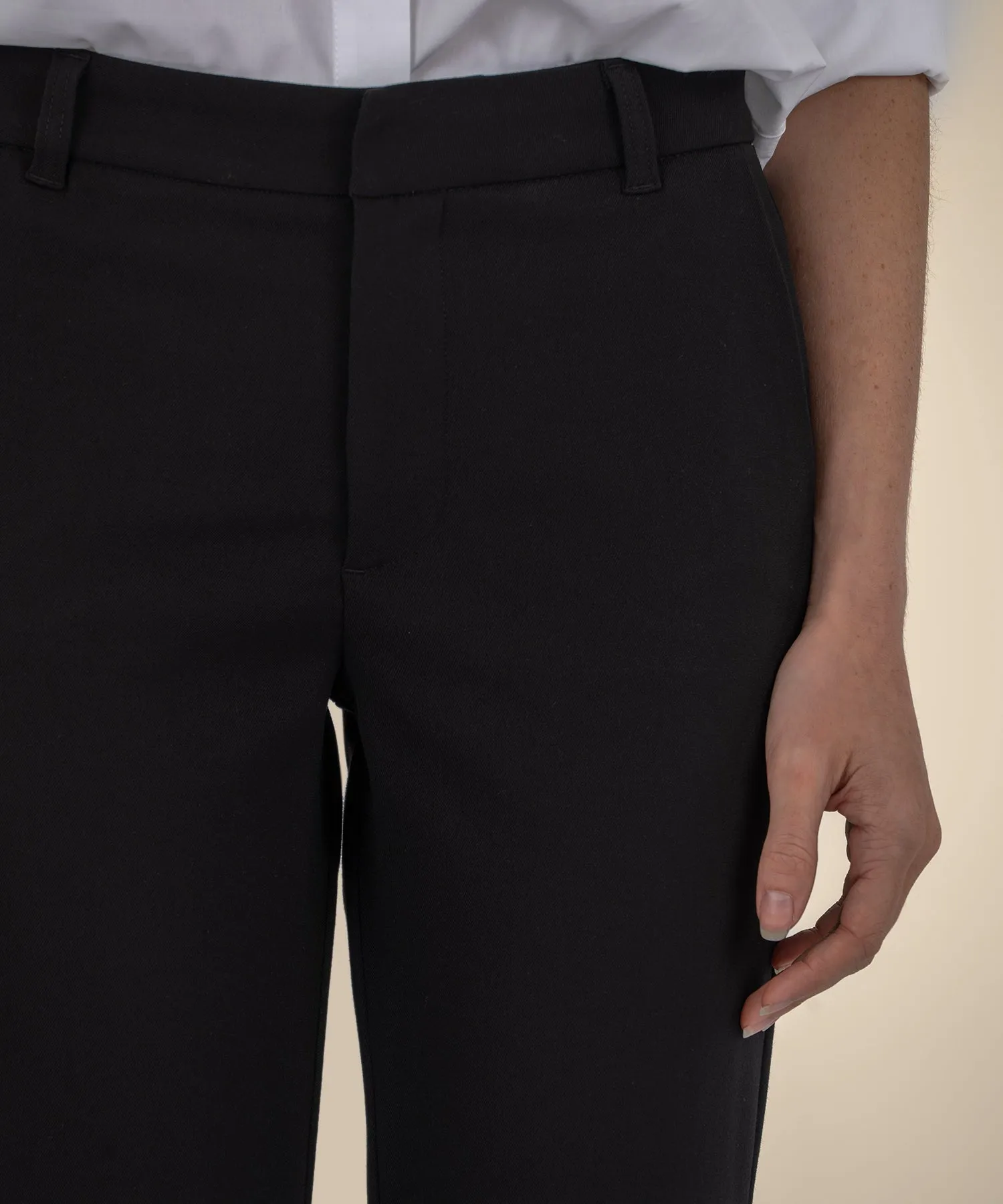 Stella High Rise Flare Trouser in Black sold by Kut from the Kloth product image thumbnail 4