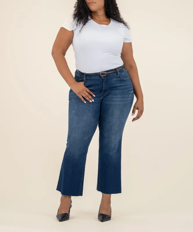 Kelsey High Rise Ankle Flare, Plus sold by Kut from the Kloth