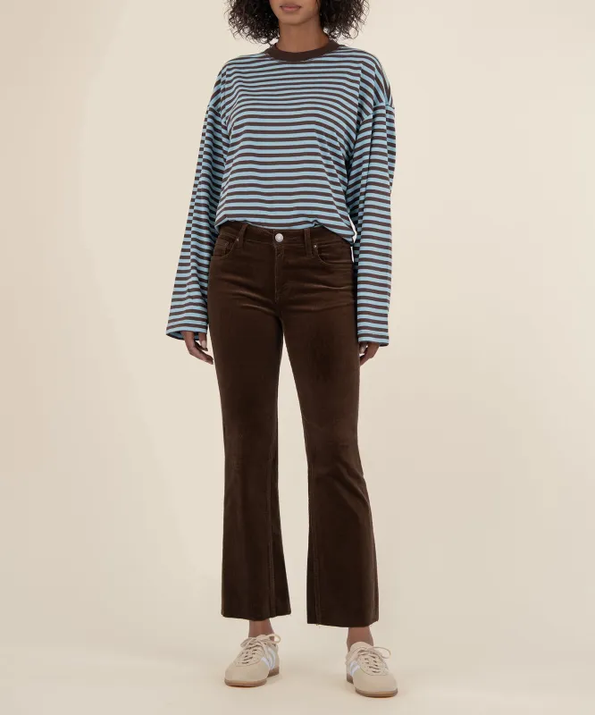 Kelsey Corduroy Ankle Flare- FINAL SALE sold by Kut from the Kloth