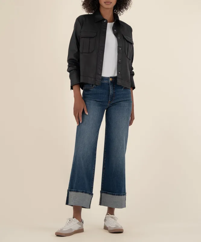 Remy Coated Jacket sold by Kut from the Kloth