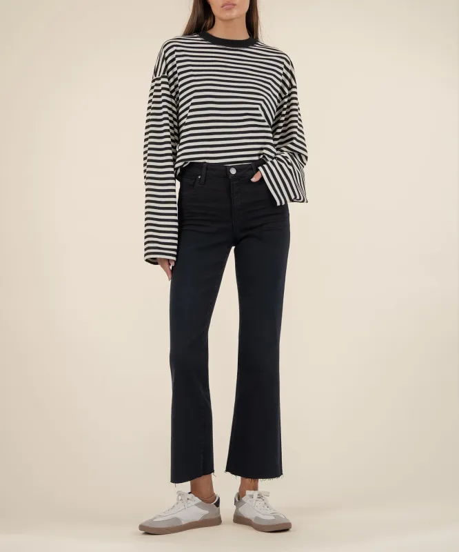 Kelsey High Rise Ankle Flare sold by Kut from the Kloth