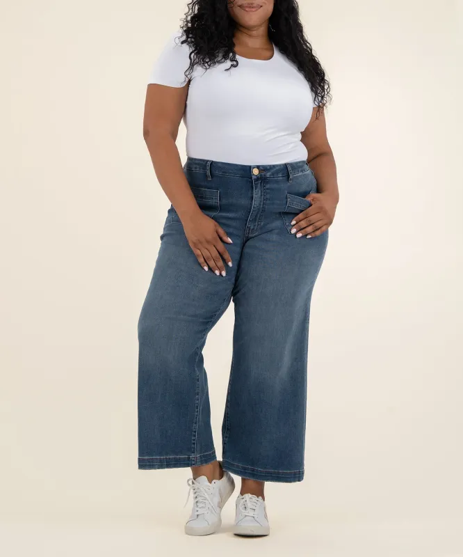Meg High Rise Wide Leg, Plus sold by Kut from the Kloth