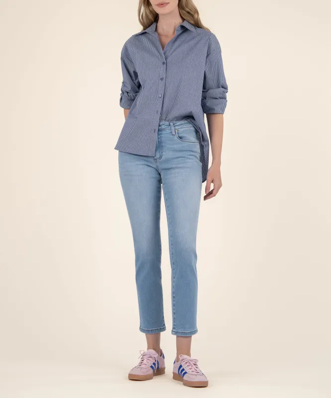 Reese Mid Rise Ankle Straight sold by Kut from the Kloth