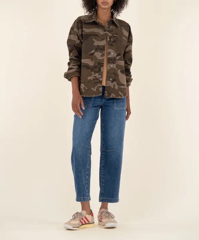 Ellie Camo Jacket, Exclusive sold by Kut from the Kloth