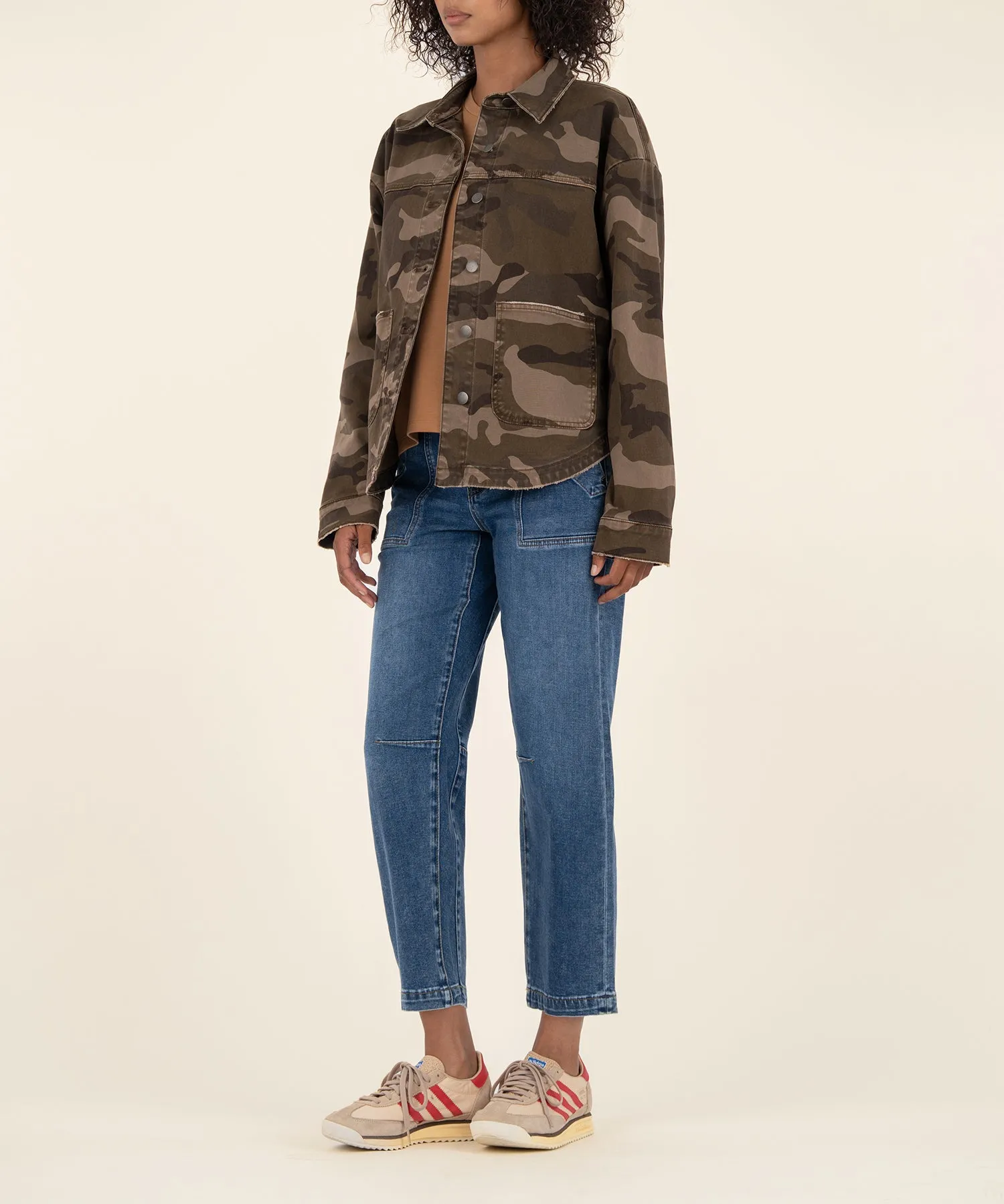 Ellie Camo Jacket, Exclusive sold by Kut from the Kloth product image thumbnail 3