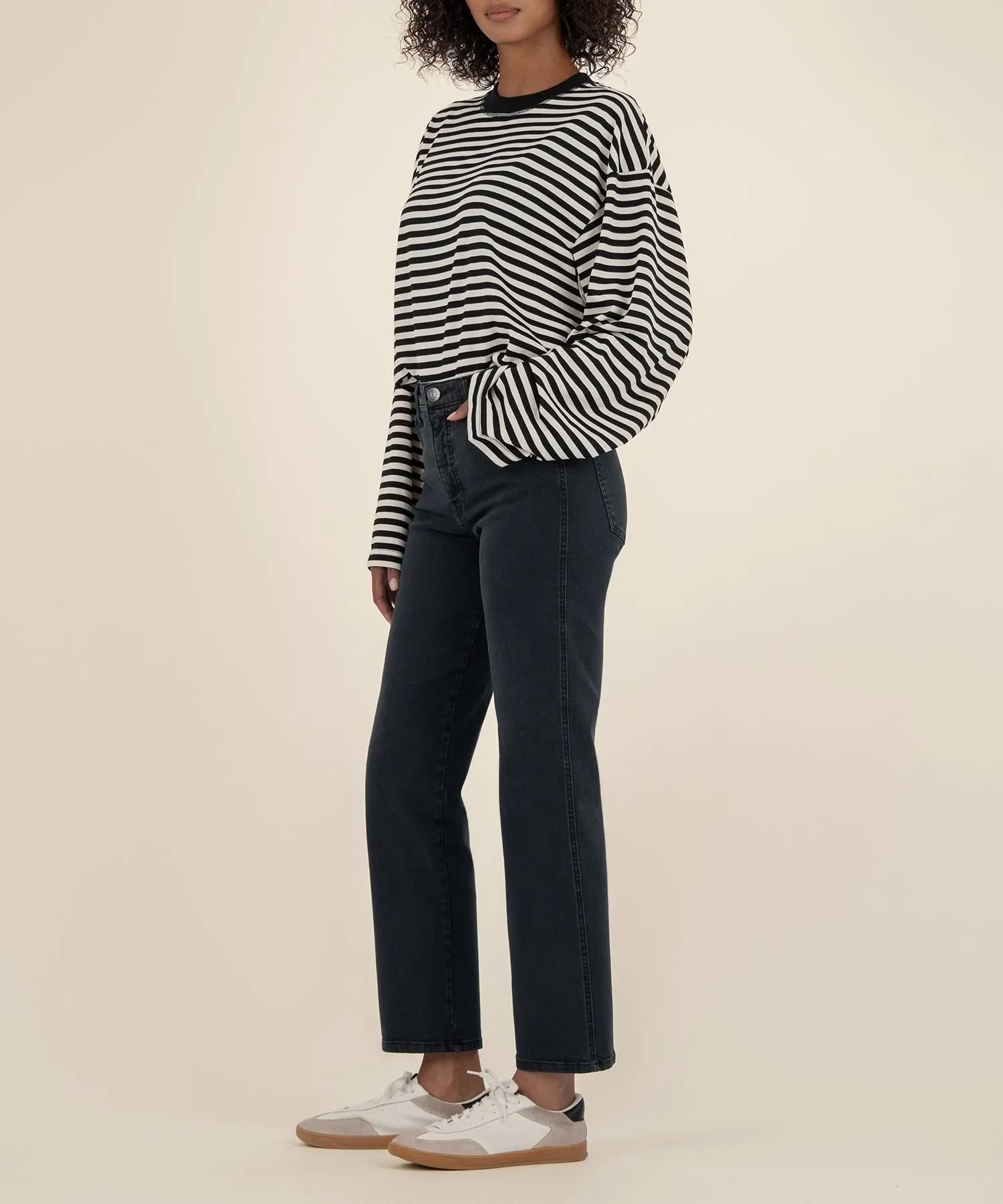 Melissa High Rise Straight Leg sold by Kut from the Kloth product image thumbnail 2