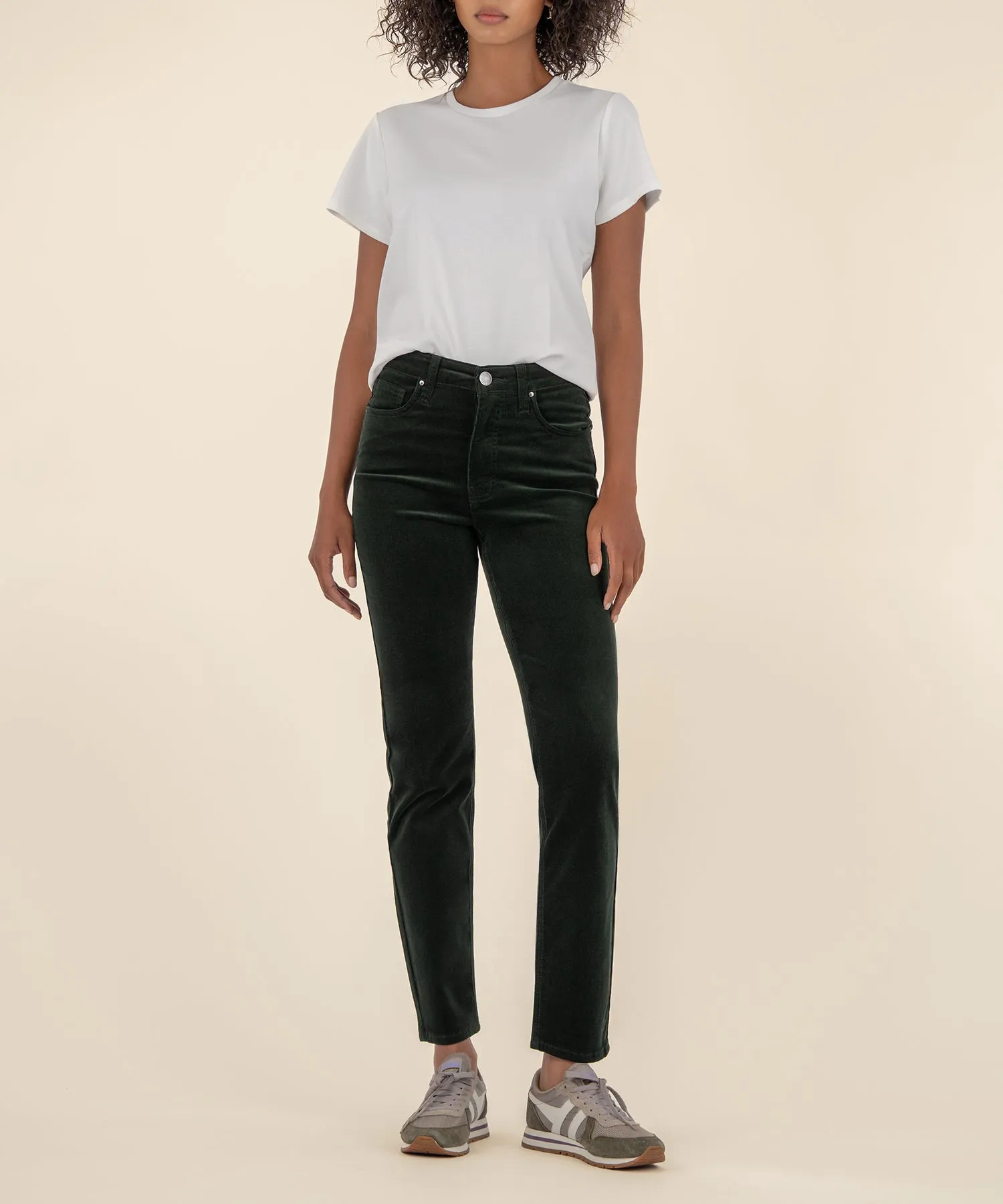 Rachael Corduroy Mom Jean, Long - FINAL SALE sold by Kut from the Kloth