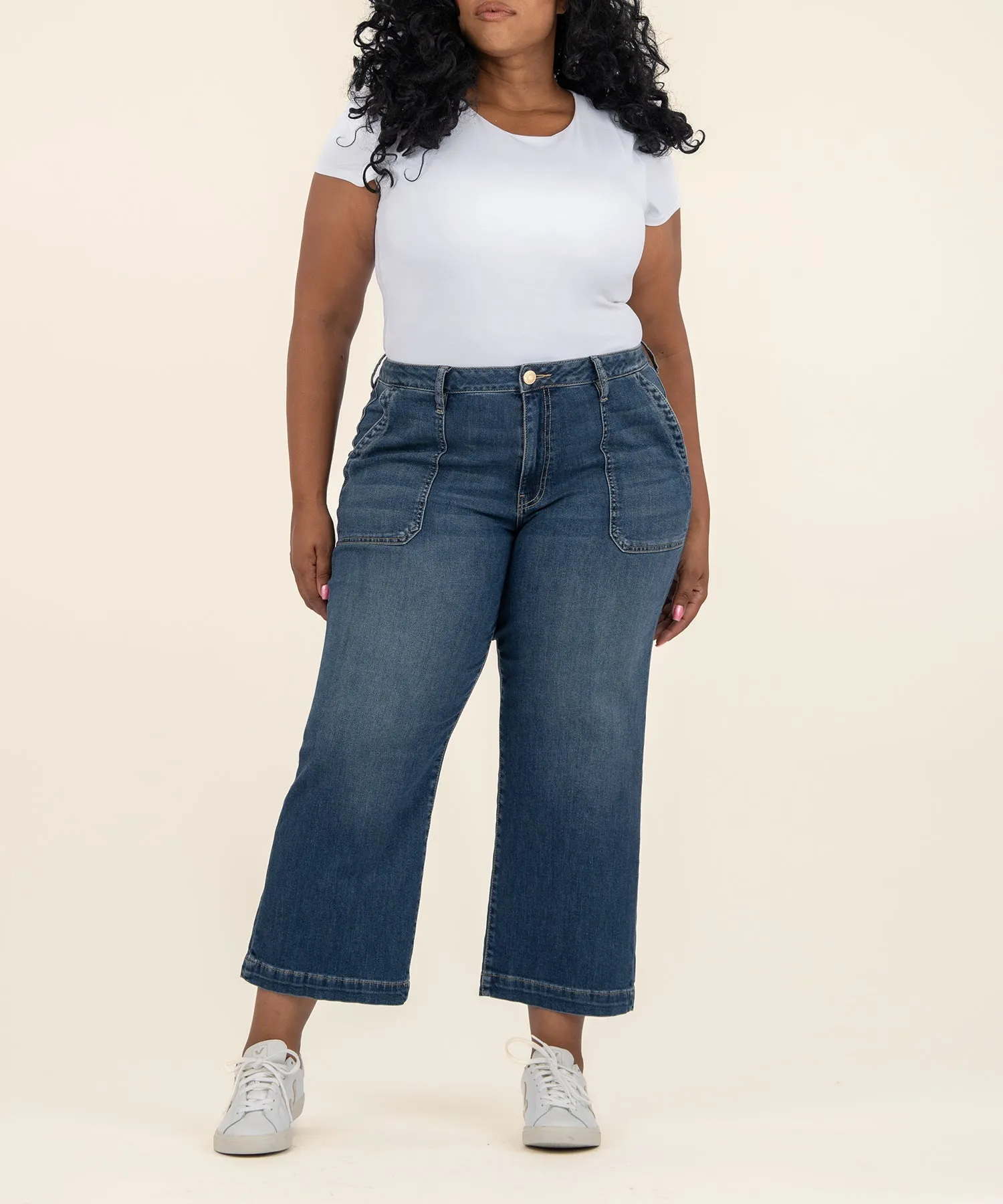 Charlotte High Rise Wide Leg, Plus sold by Kut from the Kloth