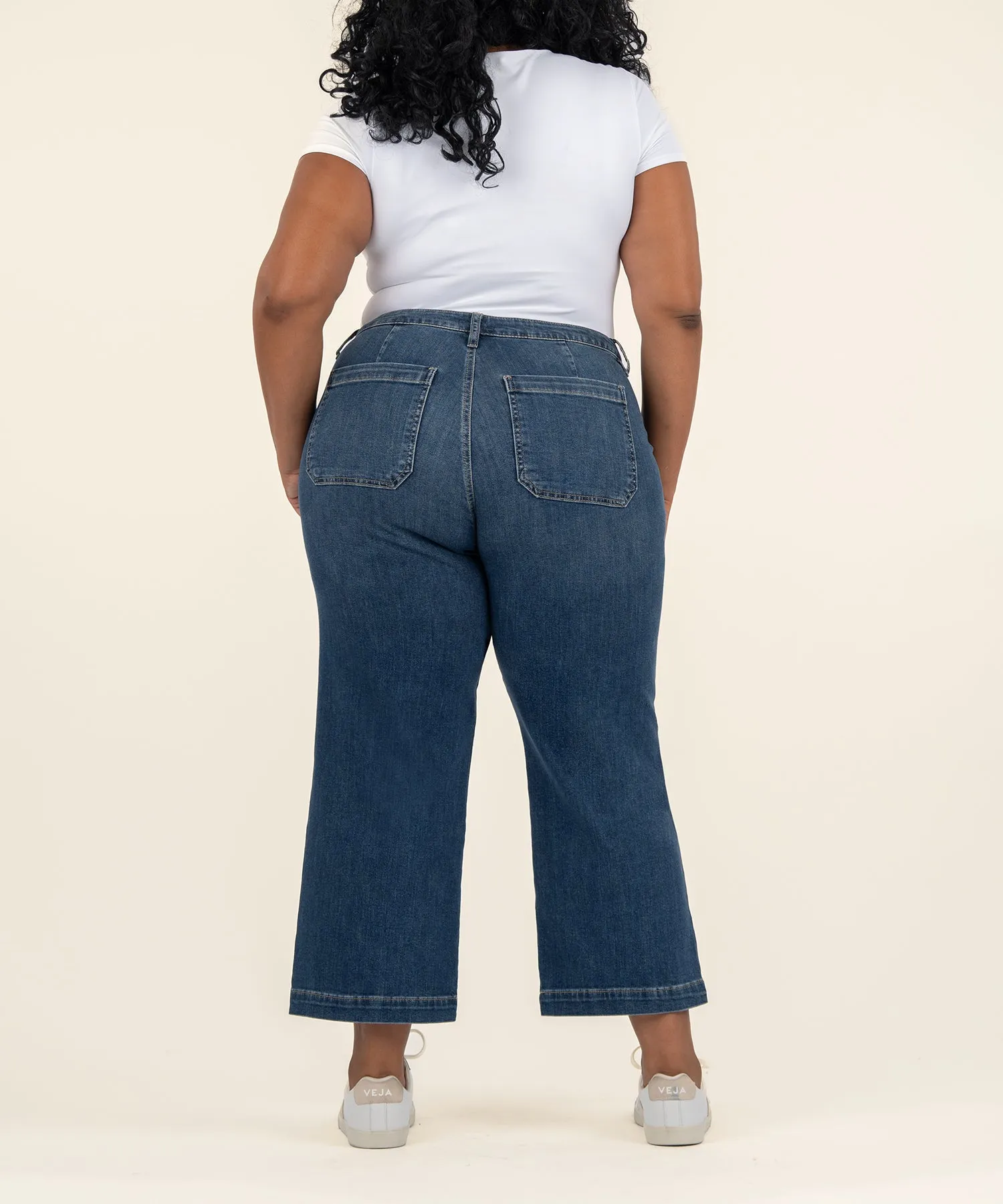 Charlotte High Rise Wide Leg, Plus sold by Kut from the Kloth product image thumbnail 3