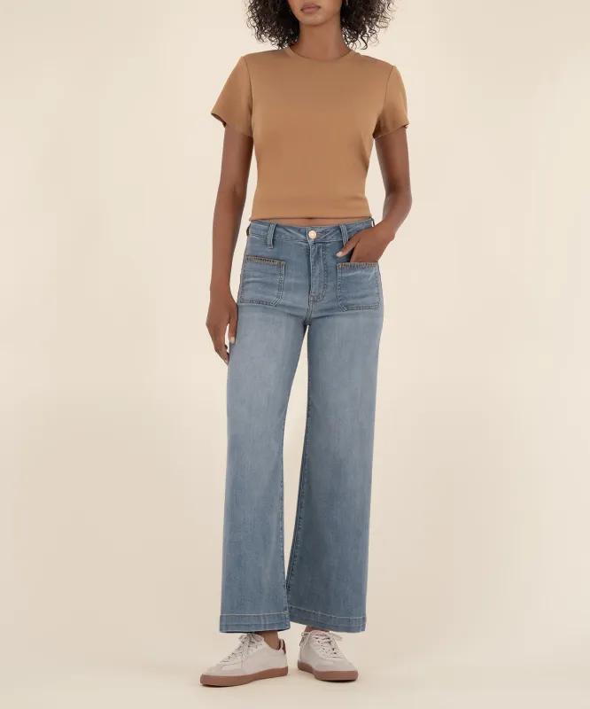 Meg High Rise Wide Leg sold by Kut from the Kloth