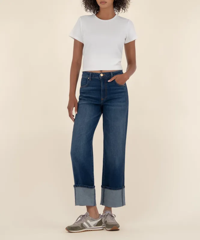 Sienna High Rise Wide Straight Leg, Exclusive sold by Kut from the Kloth