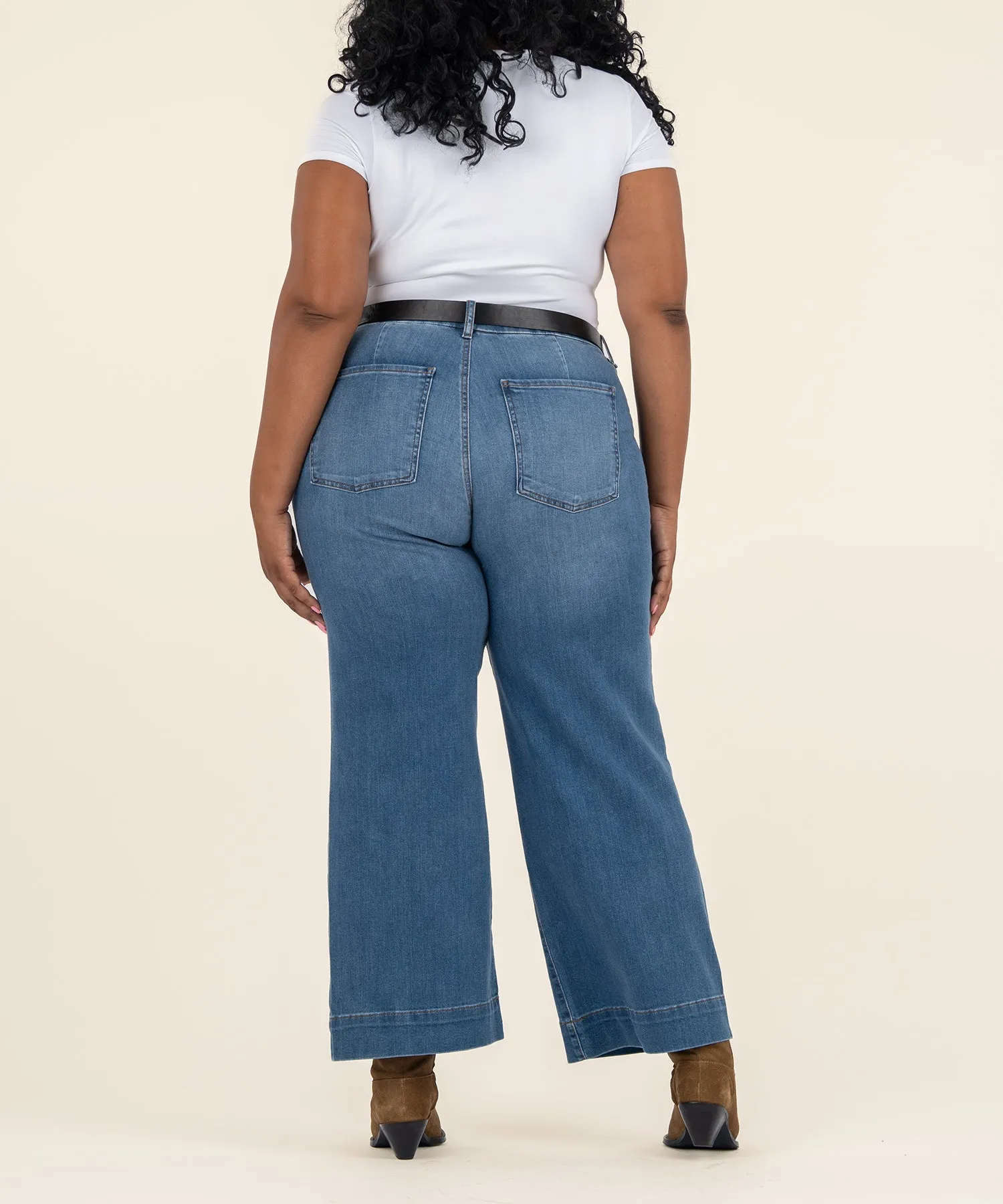 Meg High Rise Wide Leg, Plus - Holiday Doorbuster (FINAL SALE) sold by Kut from the Kloth product image thumbnail 3