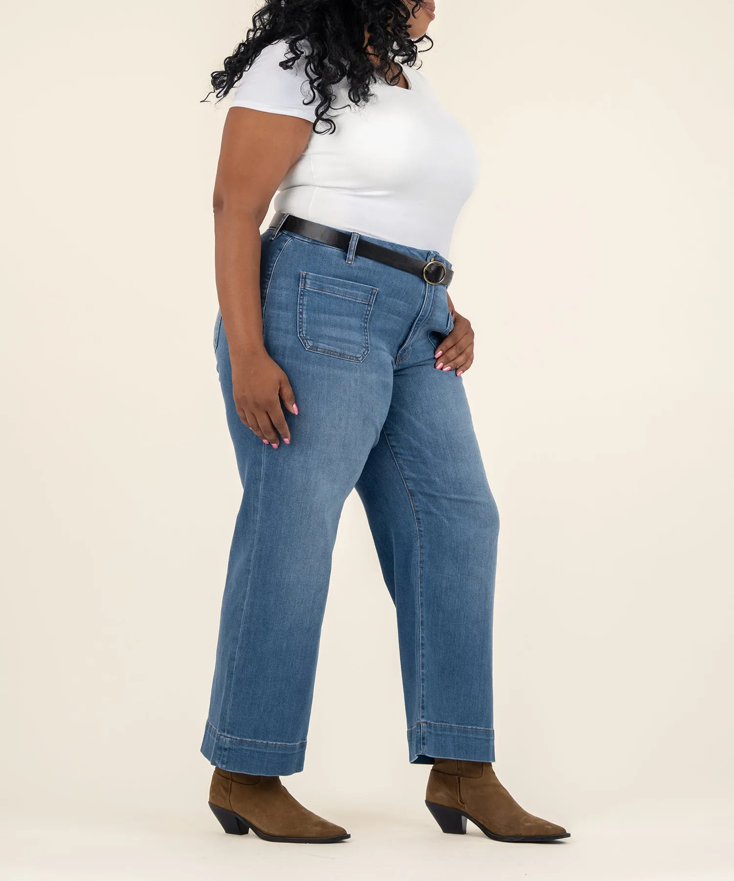 Meg High Rise Wide Leg, Plus - Holiday Doorbuster (FINAL SALE) sold by Kut from the Kloth product image thumbnail 2