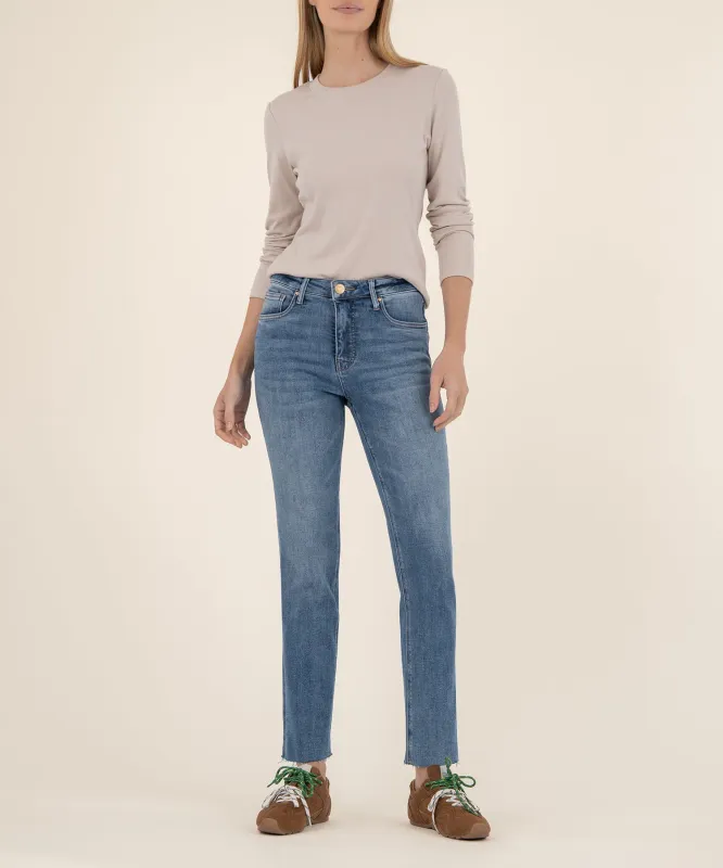 Rachael High Rise Mom Jean sold by Kut from the Kloth