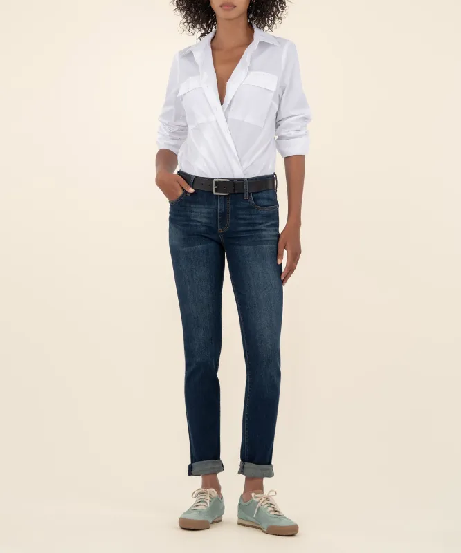 Catherine Mid Rise Boyfriend, Exclusive sold by Kut from the Kloth