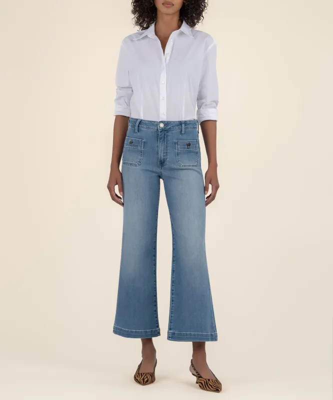 Meg High Rise Wide Leg, Petite - FINAL SALE sold by Kut from the Kloth