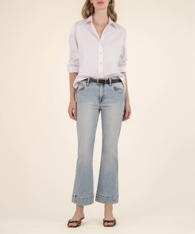 Kelsey High Rise Ankle Flare, Exclusive- FINAL SALE sold by Kut from the Kloth