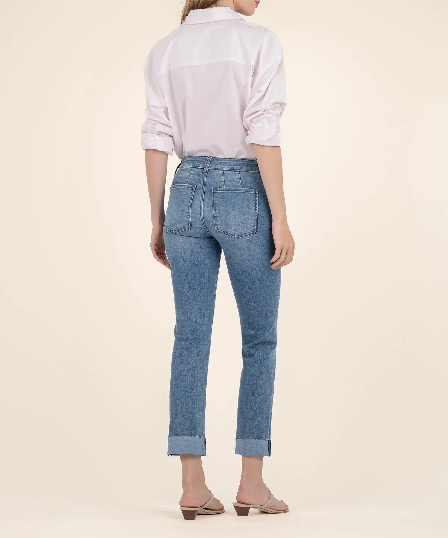 Stevie Crop Straight Leg- FINAL SALE sold by Kut from the Kloth product image thumbnail 3