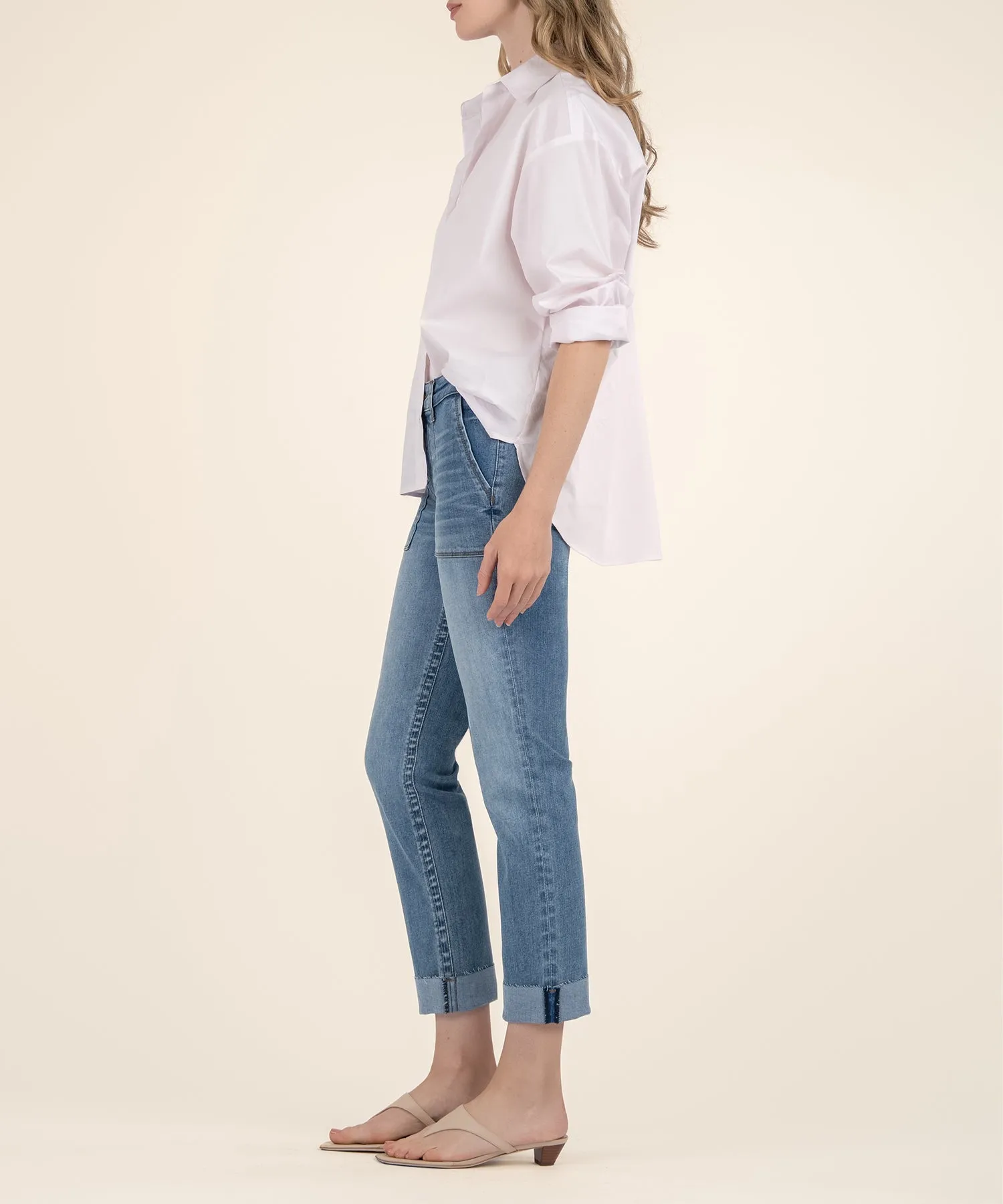 Stevie Crop Straight Leg- FINAL SALE sold by Kut from the Kloth product image thumbnail 2