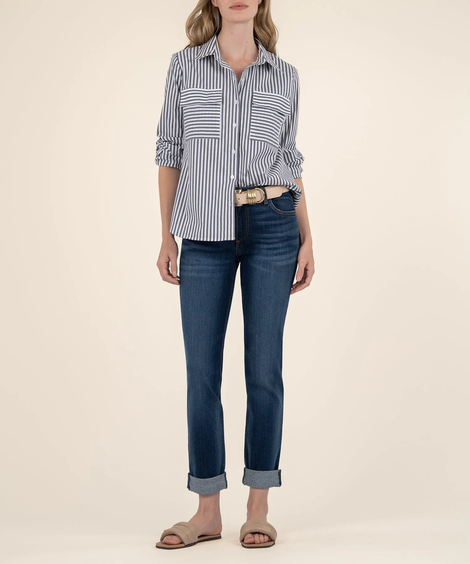 Catherine Mid Rise Boyfriend, Exclusive - FINAL SALE sold by Kut from the Kloth