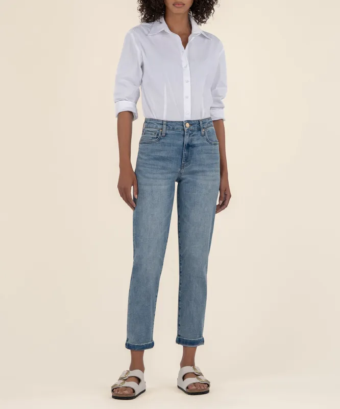 Sienna High Rise Baggy Boyfriend- FINAL SALE sold by Kut from the Kloth