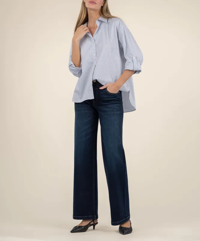 Kaiya Boyfriend Shirt sold by Kut from the Kloth