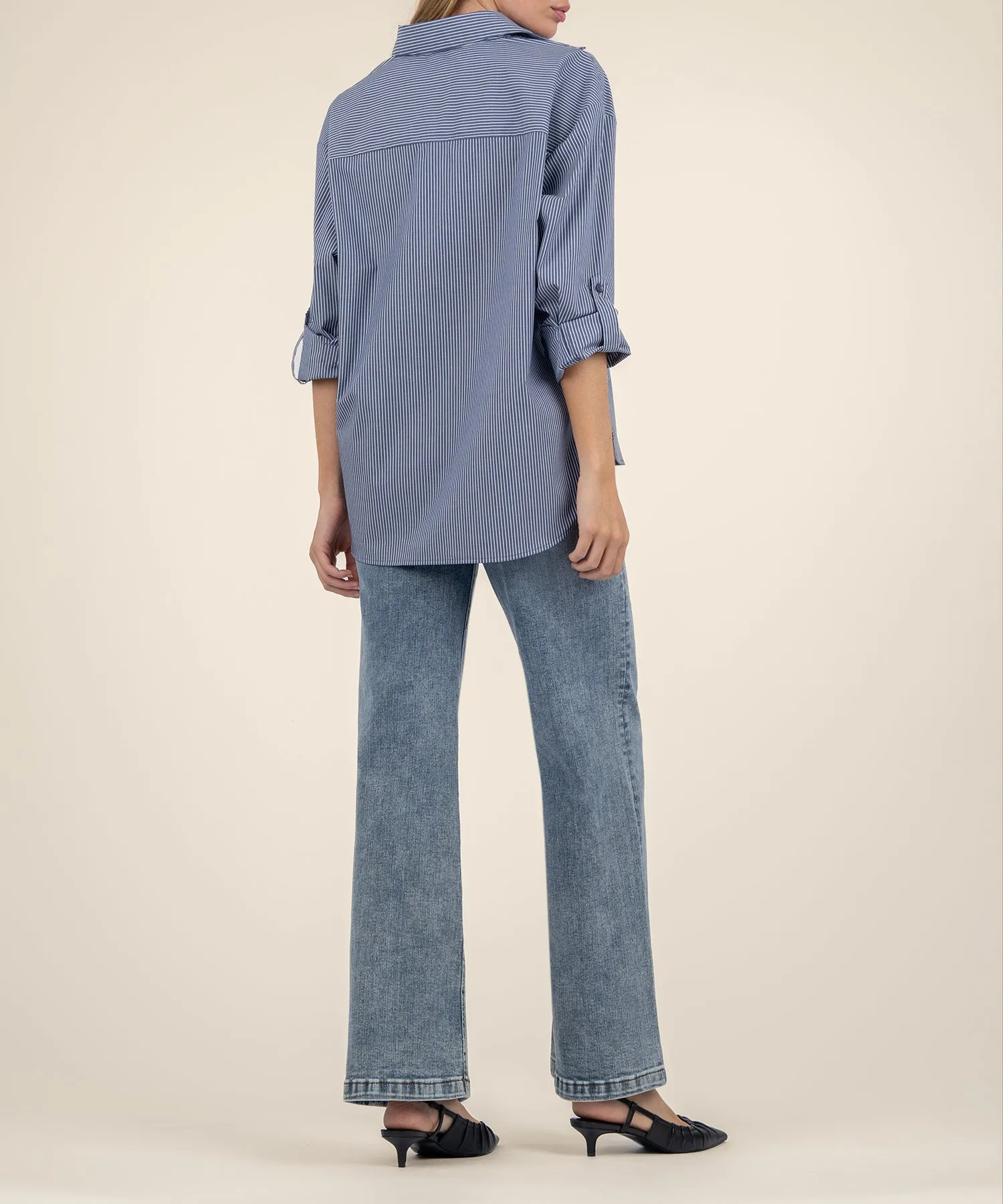 Kaiya Boyfriend Shirt sold by Kut from the Kloth product image thumbnail 4