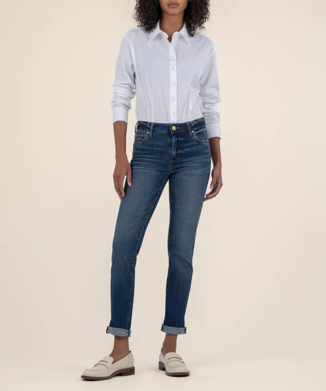 Catherine Mid Rise Boyfriend sold by Kut from the Kloth