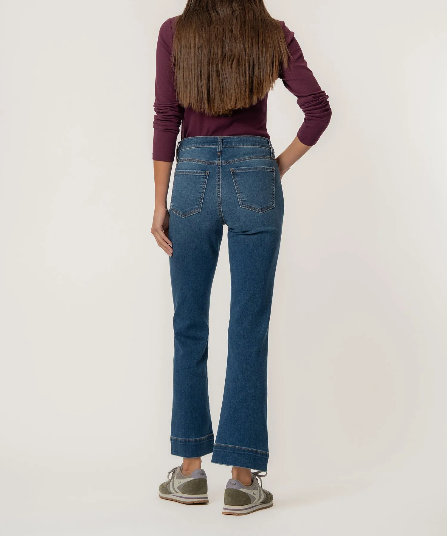 Kelsey High Rise Ankle Flare sold by Kut from the Kloth product image thumbnail 3