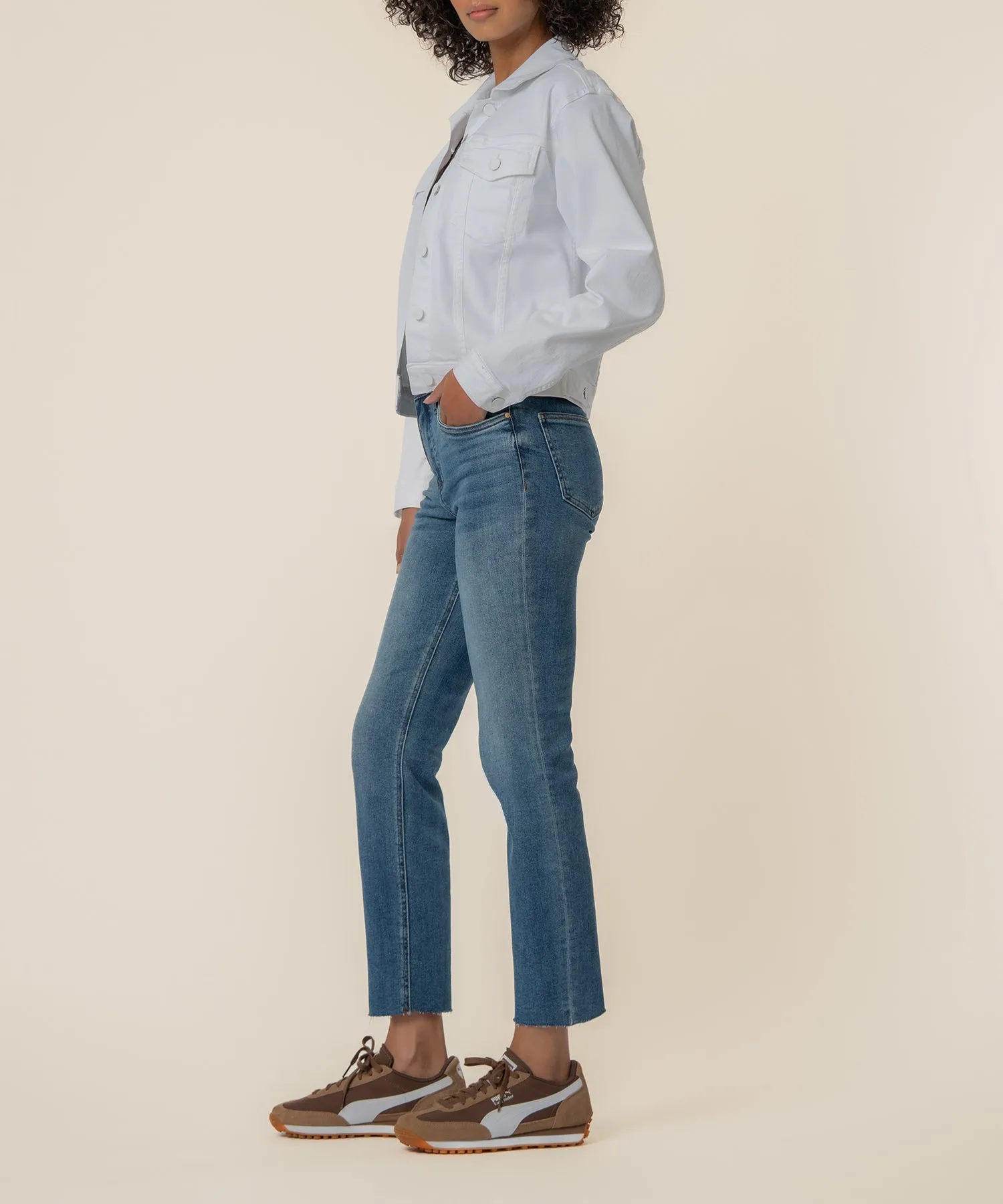 Juliet Jacket, Exclusive in Optic White sold by Kut from the Kloth product image thumbnail 2