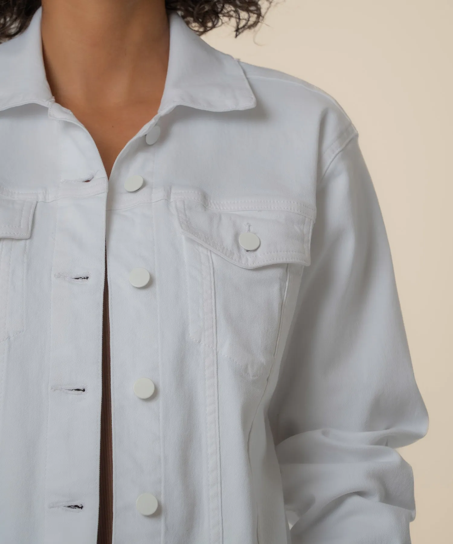 Juliet Jacket, Exclusive in Optic White sold by Kut from the Kloth product image thumbnail 4