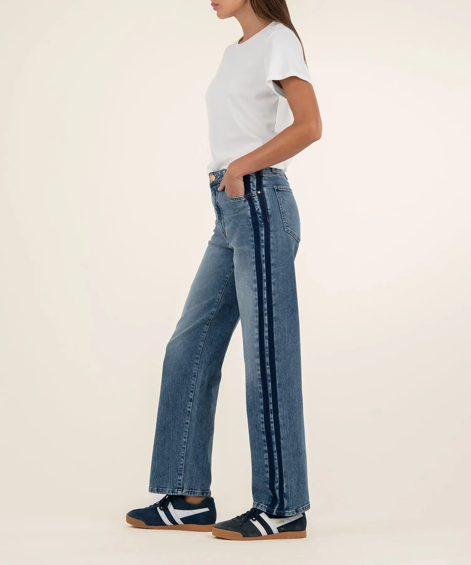 Sienna High Rise Straight Leg, Exclusive sold by Kut from the Kloth product image thumbnail 2