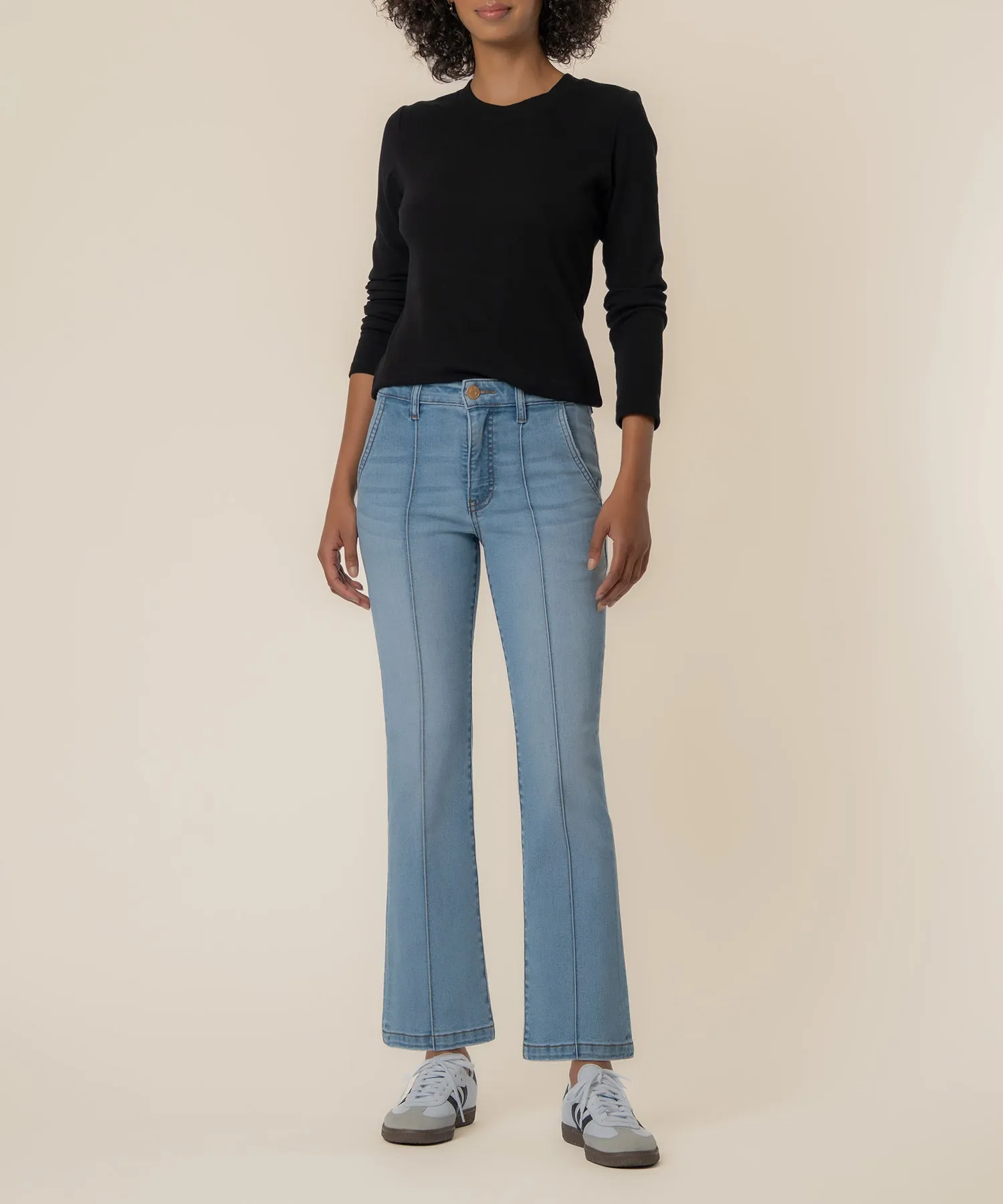 Kelsey High Rise Ankle Flare sold by Kut from the Kloth