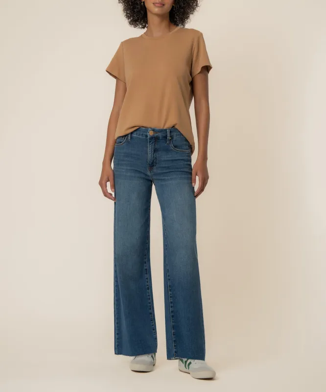 Meg High Rise Wide Leg, Long Seam sold by Kut from the Kloth