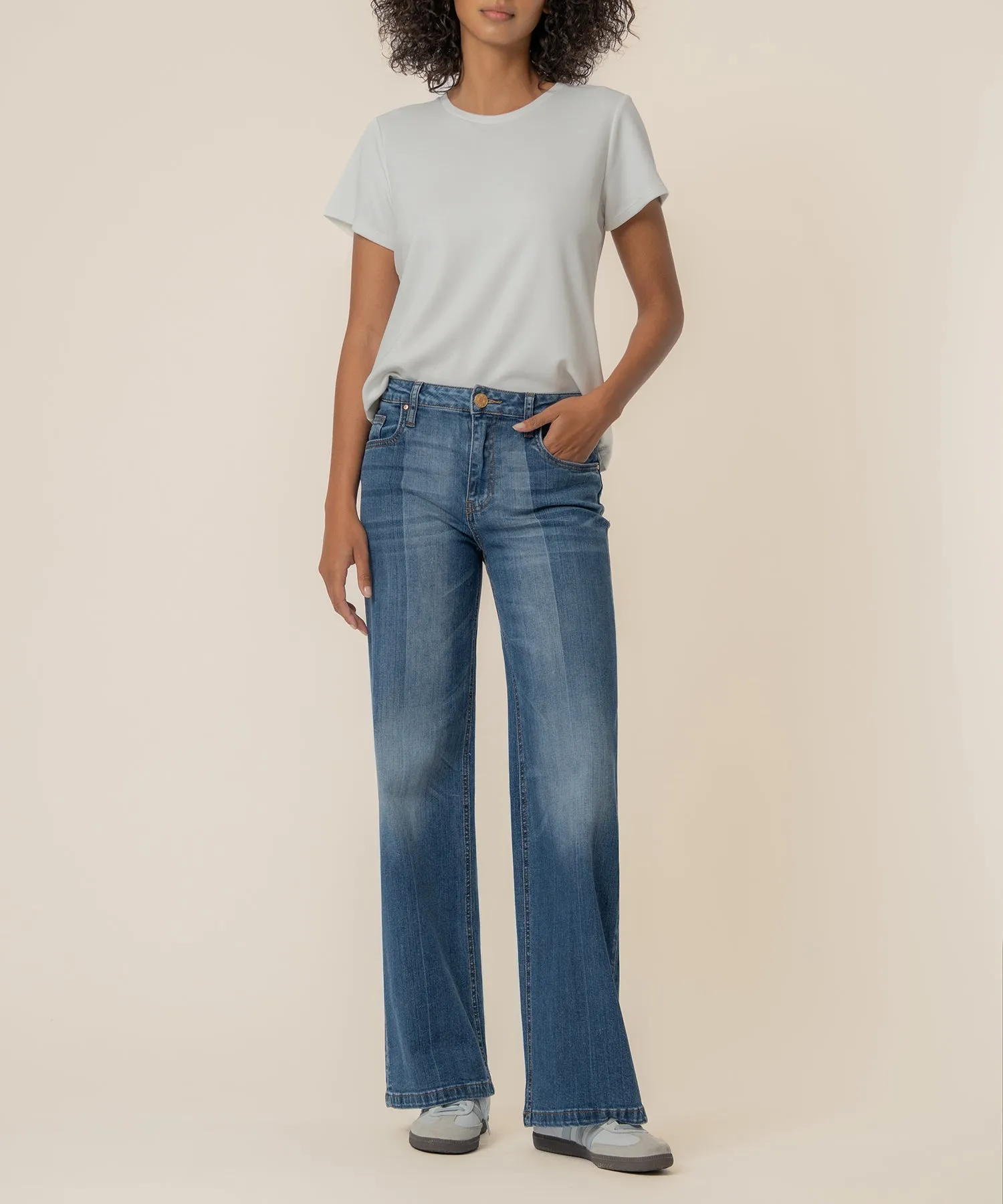 Jean High Rise Straight Leg sold by Kut from the Kloth