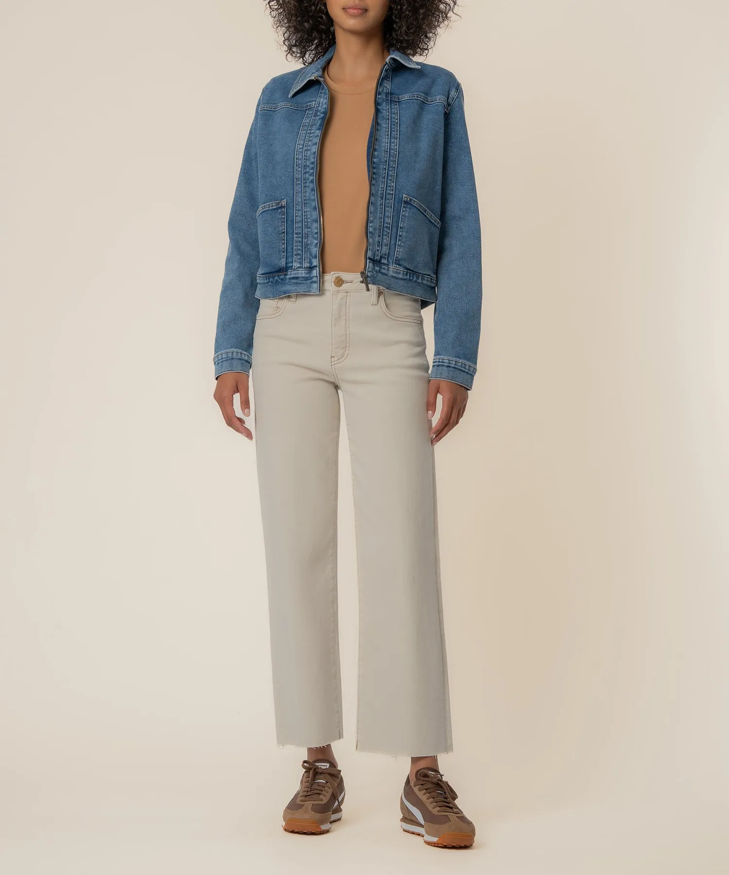 Genevieve Denim Jacket sold by Kut from the Kloth