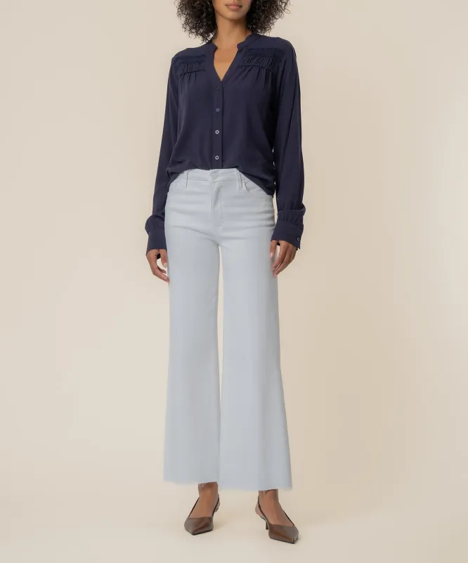 Adrie Top in Navy made by Kut from the Kloth
