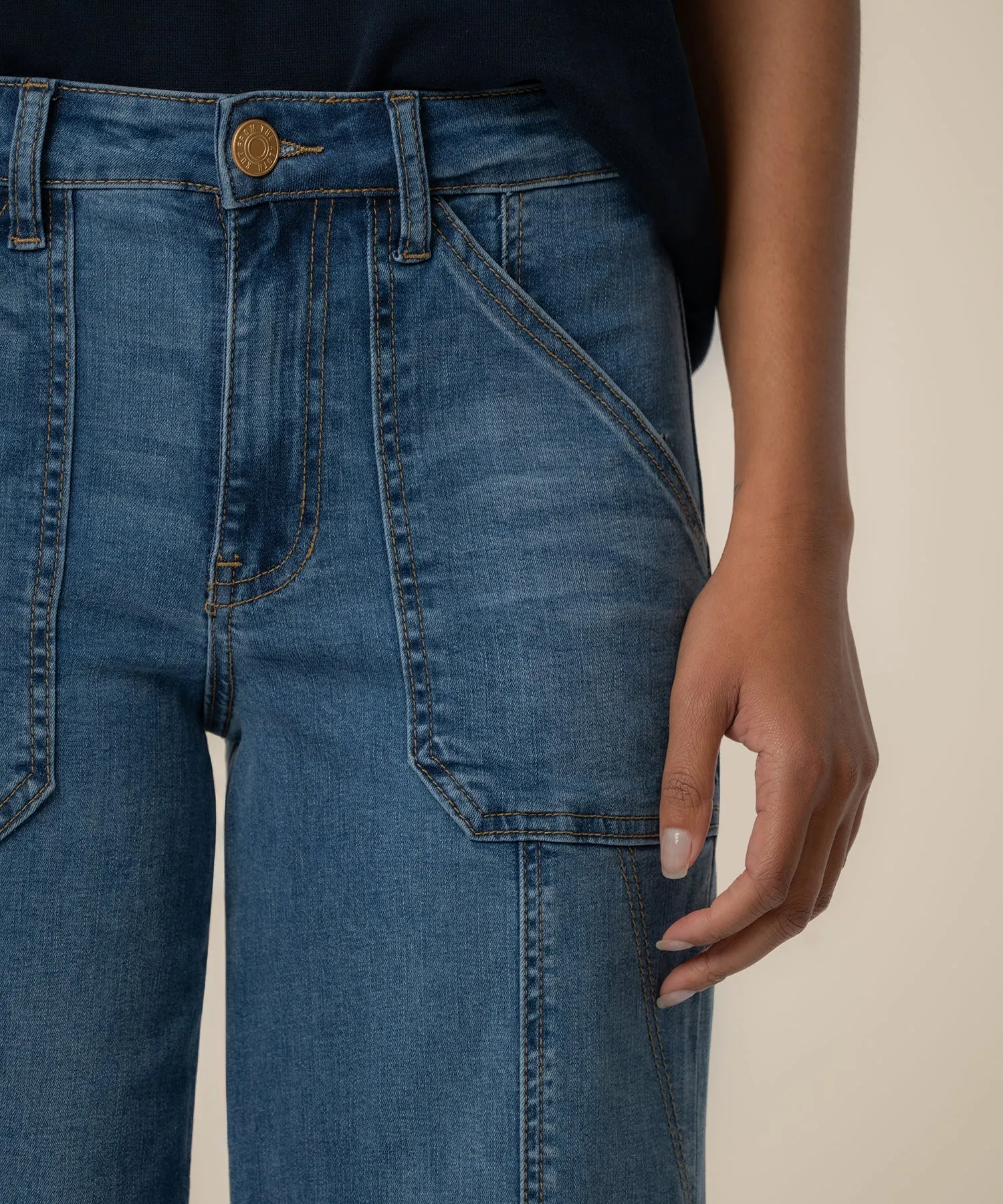 Jodi High Rise Straight Leg, Long Seam sold by Kut from the Kloth product image thumbnail 4